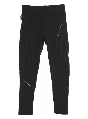 Peak Mountain Legginsy funkcyjne w kolorze czarnym