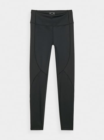 4F Legginsy sportowe w kolorze czarnym