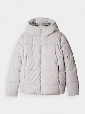 4F Steppjacke in Hellgrau