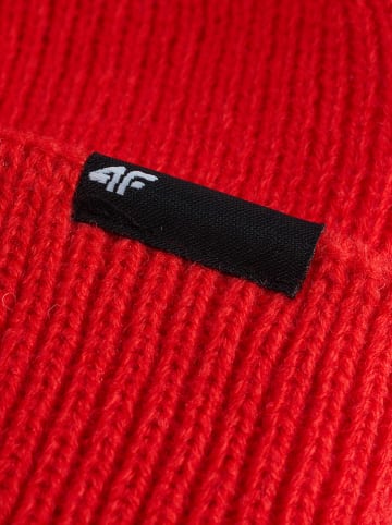 4F Mütze in Rot