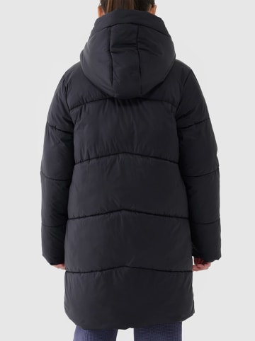 4F Wintermantel in Schwarz