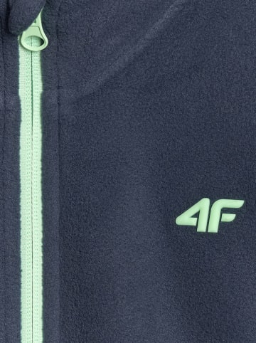 4F Fleece vest donkerblauw