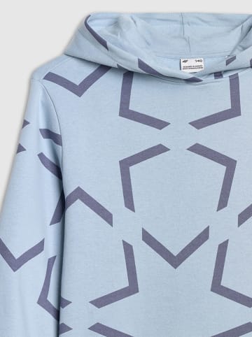 4F Bluza w kolorze błękitnym