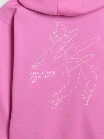 4F Sweatjacke in Pink