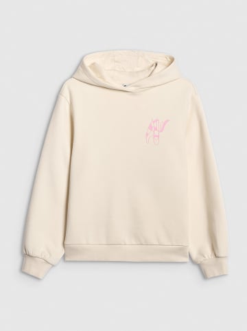 4F Bluza w kolorze kremowym