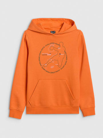 4F Hoodie in Orange