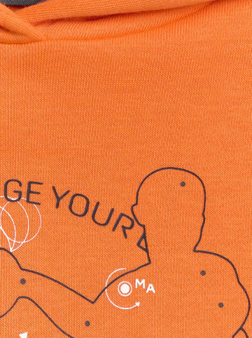 4F Hoodie oranje