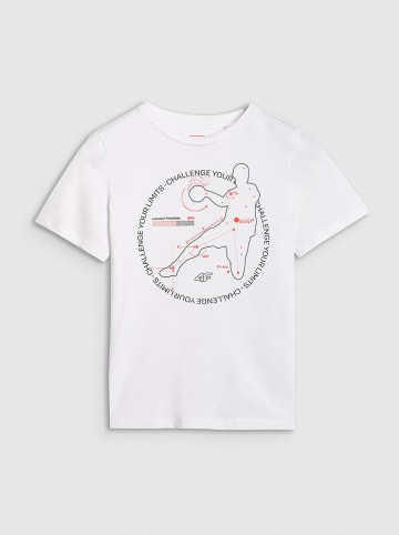 4F Shirt in Weiß