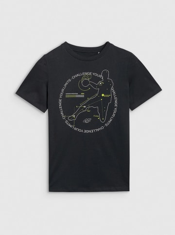4F Shirt in Schwarz