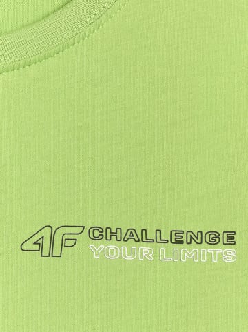 4F Koszulka w kolorze jasnozielonym