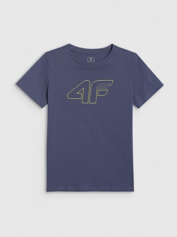 4F Shirt in Blau
