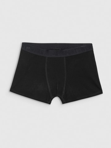 4F 3-delige set: boxershorts zwart