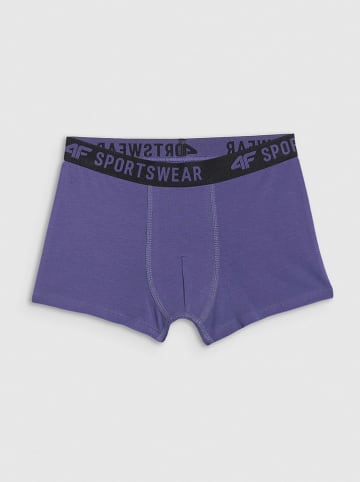 4F 3er-Set: Boxershorts in Gelb/ Grau/ Blau