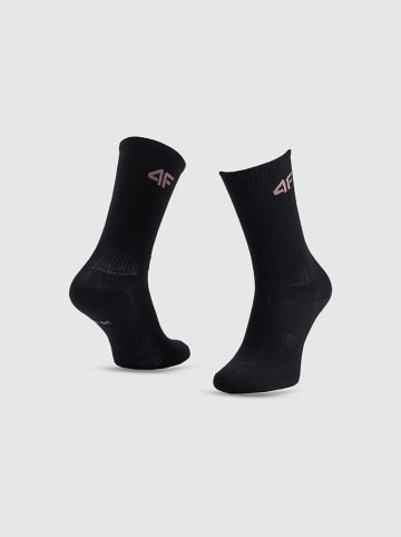 4F 4er-Set: Socken in Pink/ Schwarz/ Rosa