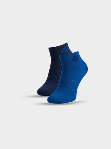 4F 2er-Set: Socken in Blau/ Schwarz