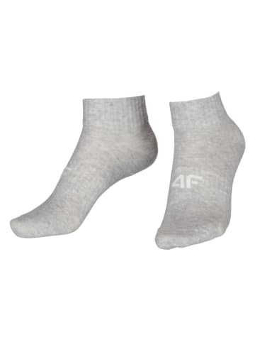 4F 3-delige set: sokken grijs/wit/zwart