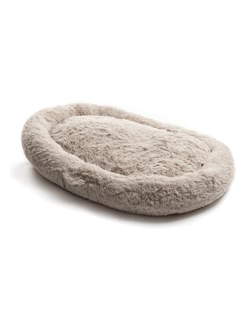 InnovaGoods Anti-Stress-Haustierbett in Beige - (L)190 x (B)140 cm