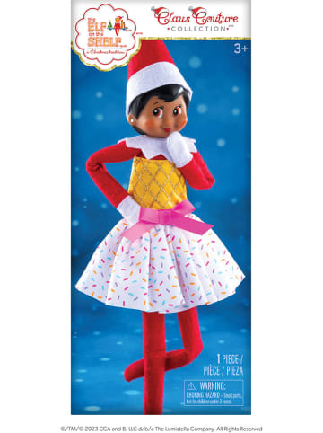 HCM Weihnachtswichtel-Zubehör "Partykleid Eiscreme"