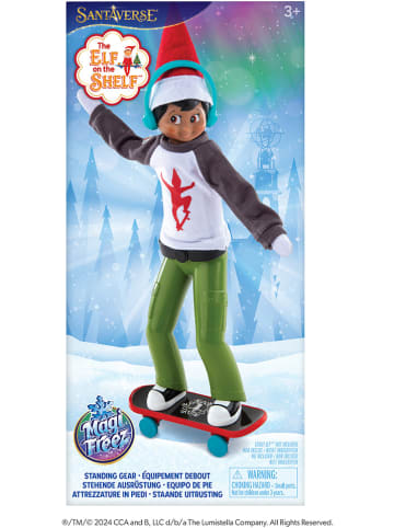 HCM Weihnachtswichtel-Zubehör "Skateboard Set"
