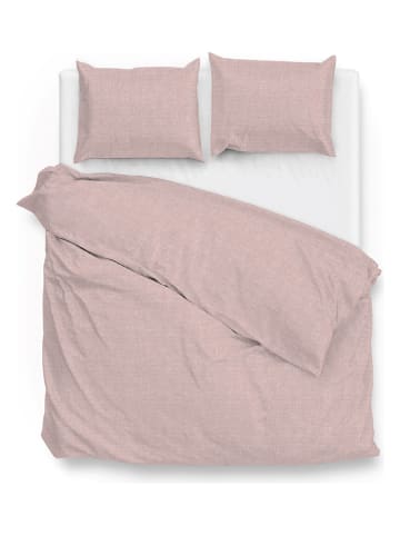 Zo!Home Bettwäsche-Set "Lino" in Rosa