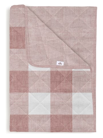 Zo!Home Bedsprei "Quattro di Lino" lichtroze