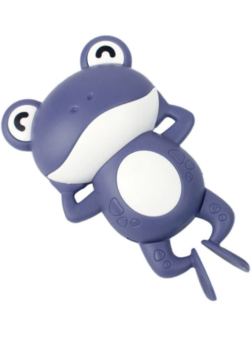 Magni Zabawka "Wind up Frog" w kolorze niebieskim do kąpieli - 3 +