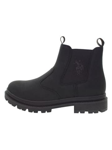 U.S. Polo Assn. Chelseaboots zwart