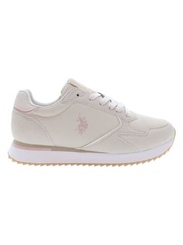 U.S. Polo Assn. Sneakersy w kolorze kremowym