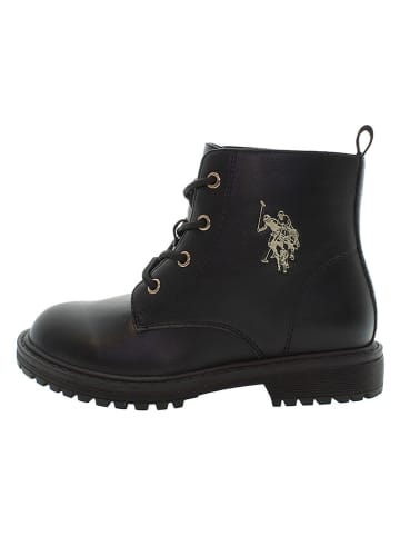 U.S. Polo Assn. Botki w kolorze czarnym