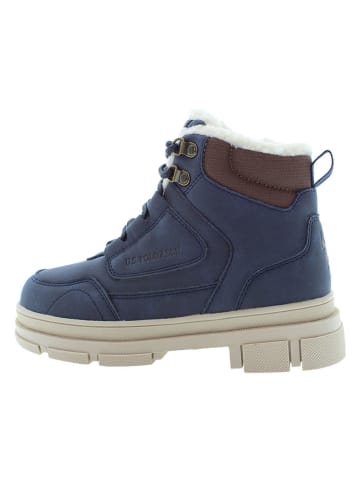 U.S. Polo Assn. Botki w kolorze granatowym