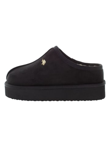 U.S. Polo Assn. Hausschuhe in Schwarz