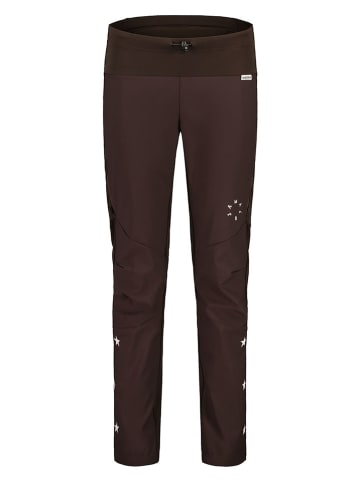 Maloja Softshellhose "NaninaM." in Schwarz/ Braun
