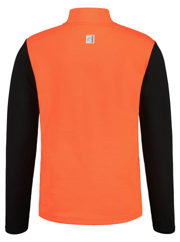 Maloja Funktionsshirt "CesarM." in Schwarz/ Orange