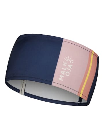 Maloja Hoofdband "SchobersteinM." donkerblauw/lichtroze