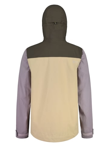 Maloja Funktionsjacke "CollerinM." in Beige/ Lila/ Khaki