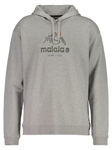 Maloja Hoodie "DroM." in Grau