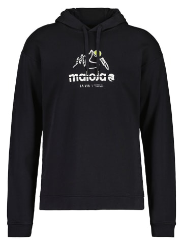 Maloja Hoodie "DroM." in Schwarz