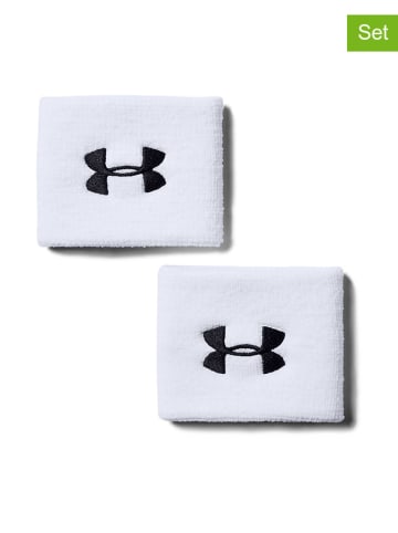 Under Armour Opaski (2 szt.) w kolorze białym na nadgarstek