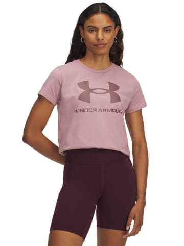 Under Armour Trainingsshirt in Rosa