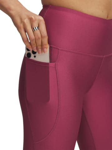 Under Armour Legginsy sportowe "Tech Hi" w kolorze różowym