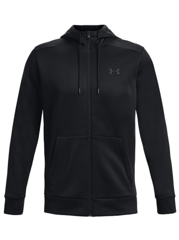 Under Armour Sweatjacke in Schwarz