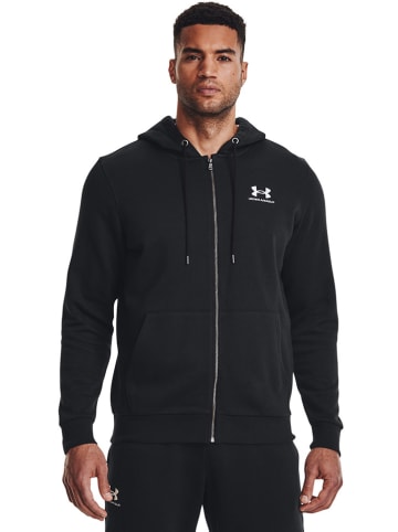 Under Armour Sweatjacke in Schwarz