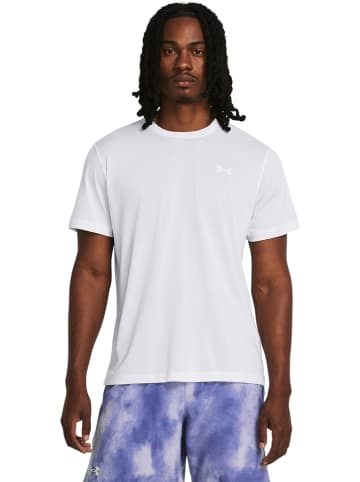 Under Armour Koszulka "Launch" w kolorze białym do biegania