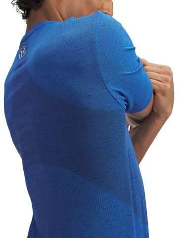 Under Armour Koszulka sportowa "Vanish" w kolorze niebieskim