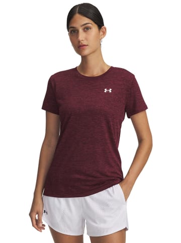 Under Armour Koszulka sportowa "Twist" w kolorze fioletowym