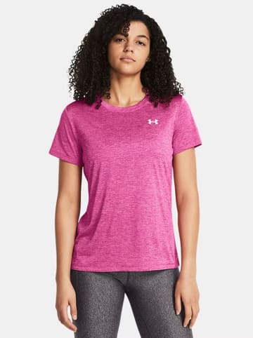 Under Armour Koszulka sportowa "Twist" w kolorze różowym