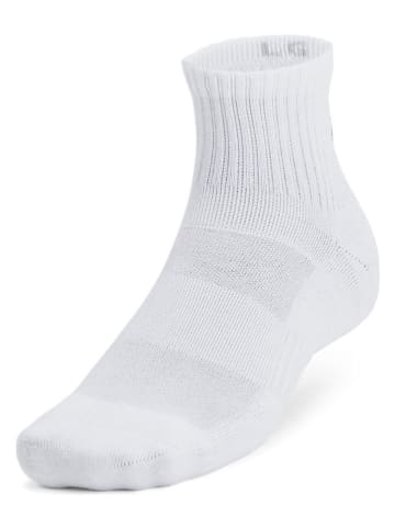 Under Armour Skarpety sportowe (3 pary) w kolorze białym