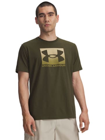 Under Armour Trainingsshirt in Khaki