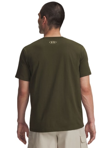 Under Armour Koszulka sportowa w kolorze khaki