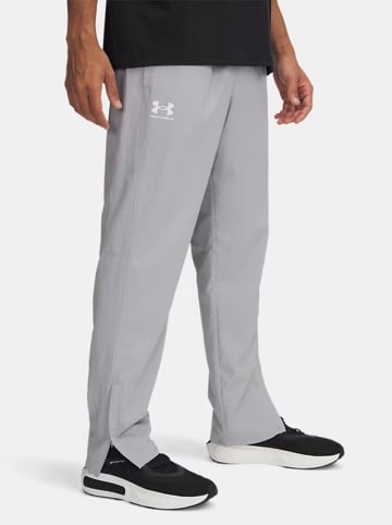 Under Armour Spodnie funkcyjne "Rival" w kolorze jasnoszarym